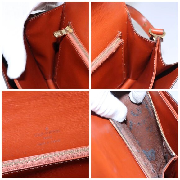 LOUIS VUITTON Epi Free Run Shoulder Bag Brown M52403 LV Auth ep7427 - Picture 15 of 16